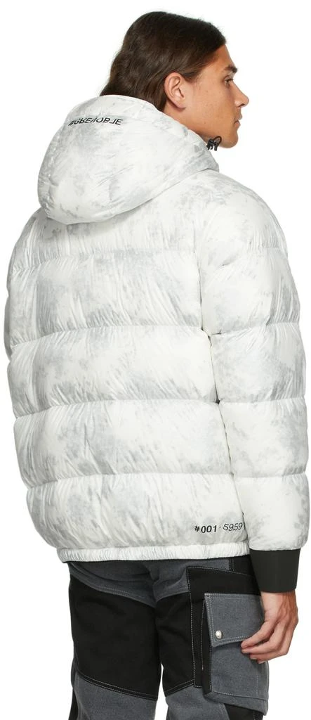 商品Moncler|White Down Noussan Jacket,价格¥17782,第3张图片详细描述