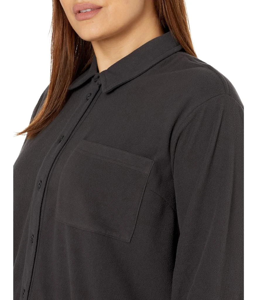 商品Madewell|Plus Size MWL Thermal Fleece Shirt Jacket,价格¥659,第3张图片详细描述