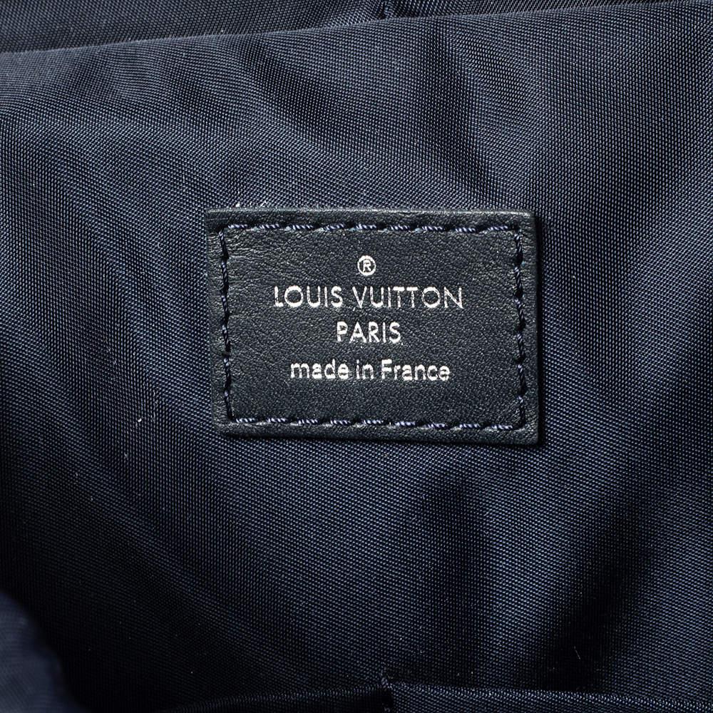 Louis Vuitton Navy Leather and Nylon V Line Pulse Backpack商品第9张图片规格展示