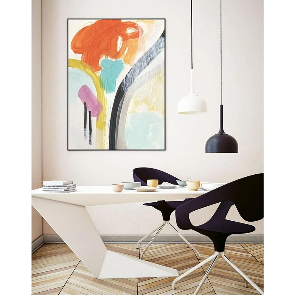 36" x 24" Rhythm Variations II Art Block Framed Canvas 商品