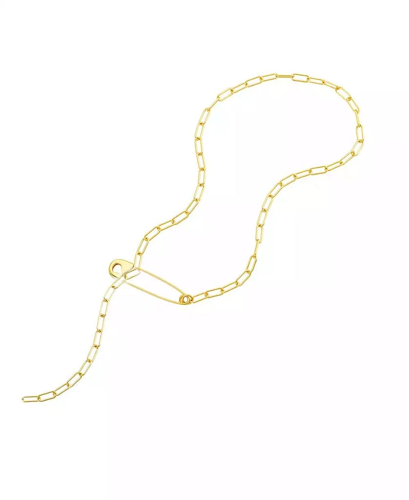 商品ADORNIA|Safety Pin Paper Clip Lariat Necklace,价格¥167,第1张图片