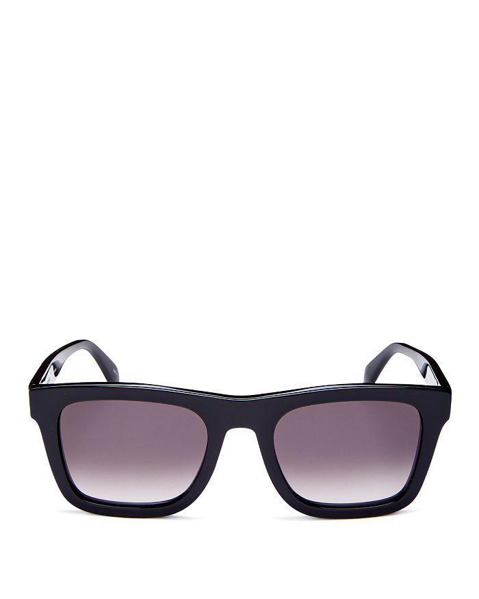商品Alexander McQueen|Men's Square Sunglasses, 54mm,价格¥2355,第3张图片详细描述