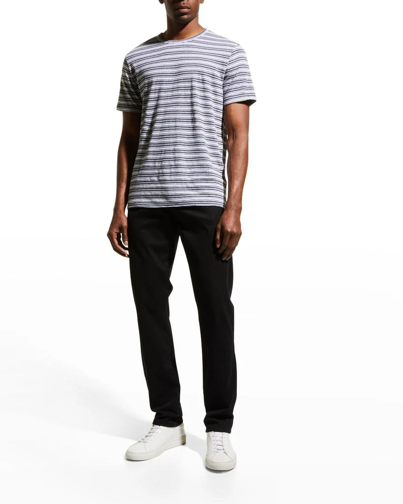 商品Vince|Men's Variegated Stripe T-Shirt,价格¥278,第3张图片详细描述