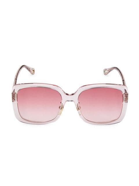 商品Chloé|Esther 57MM Square Sunglasses,价格¥2174,第1张图片