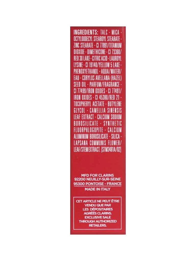 商品Clarins|Joli Blush 02 Cheeky Pink Radiance & Color Long Wear Blush 0.1 OZ,价格¥138,第2张图片详细描述