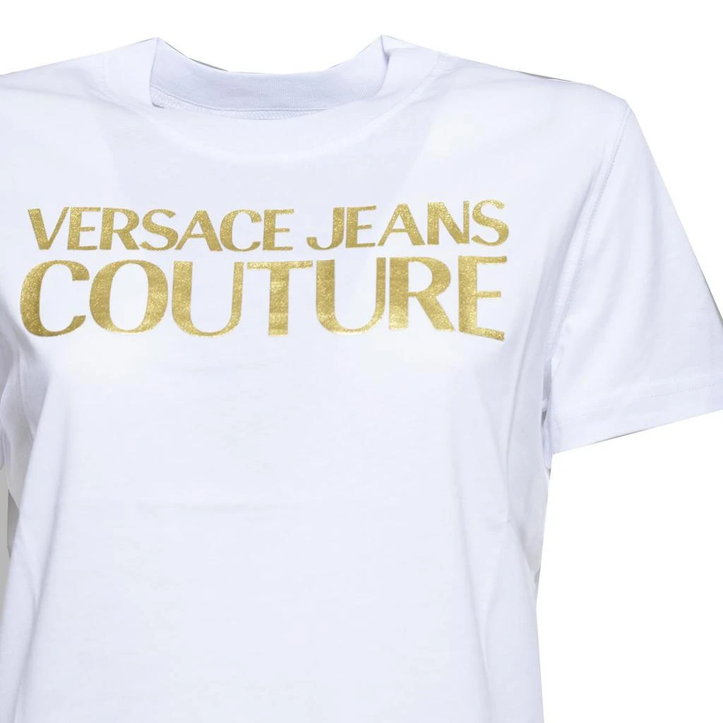 商品Versace|VERSACE JEANS COUTURE T-shirts and Polos White,价格¥842,第3张图片详细描述