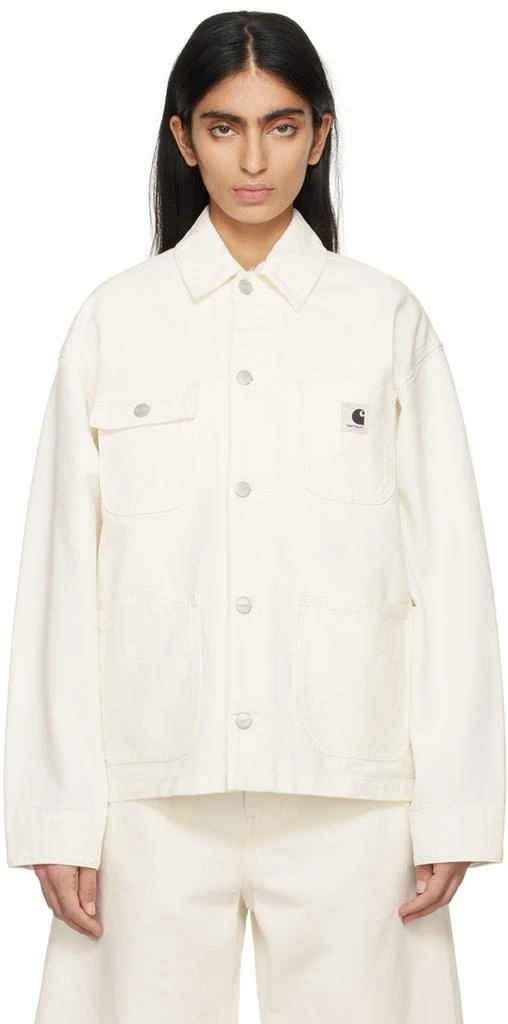 商品Carhartt WIP|White Michigan Jacket,价格¥1469,第1张图片