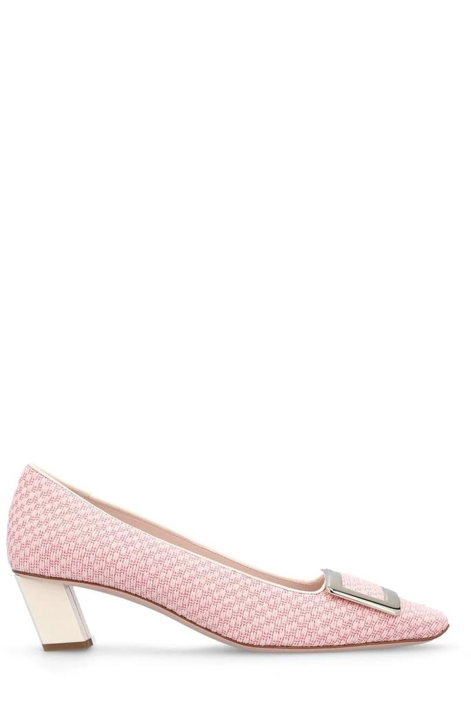 商品Roger Vivier|Roger Vivier Belle Vivier Buckle Piping Pumps,价格¥4131,第1张图片