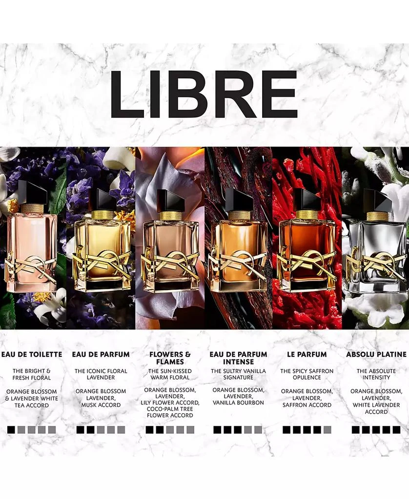 Libre Flowers & Flames Eau de Parfum Florale, 0.33 oz. 商品