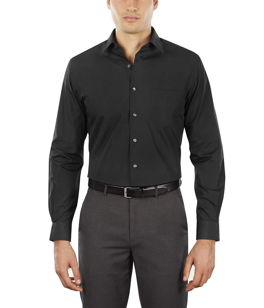 商品Van Heusen|Men's Dress Shirt Fitted Poplin Solid,价格¥155,第2张图片详细描述