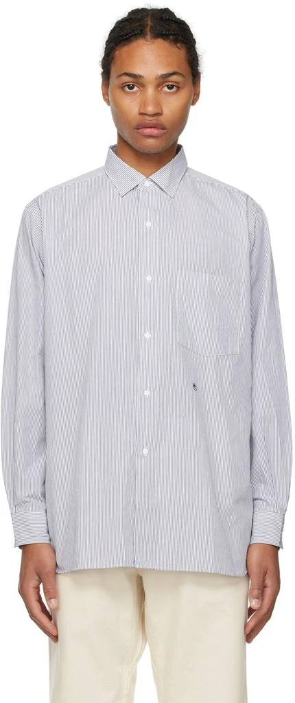商品Nanamica|White & Black Wind Shirt,价格¥1117,第1张图片