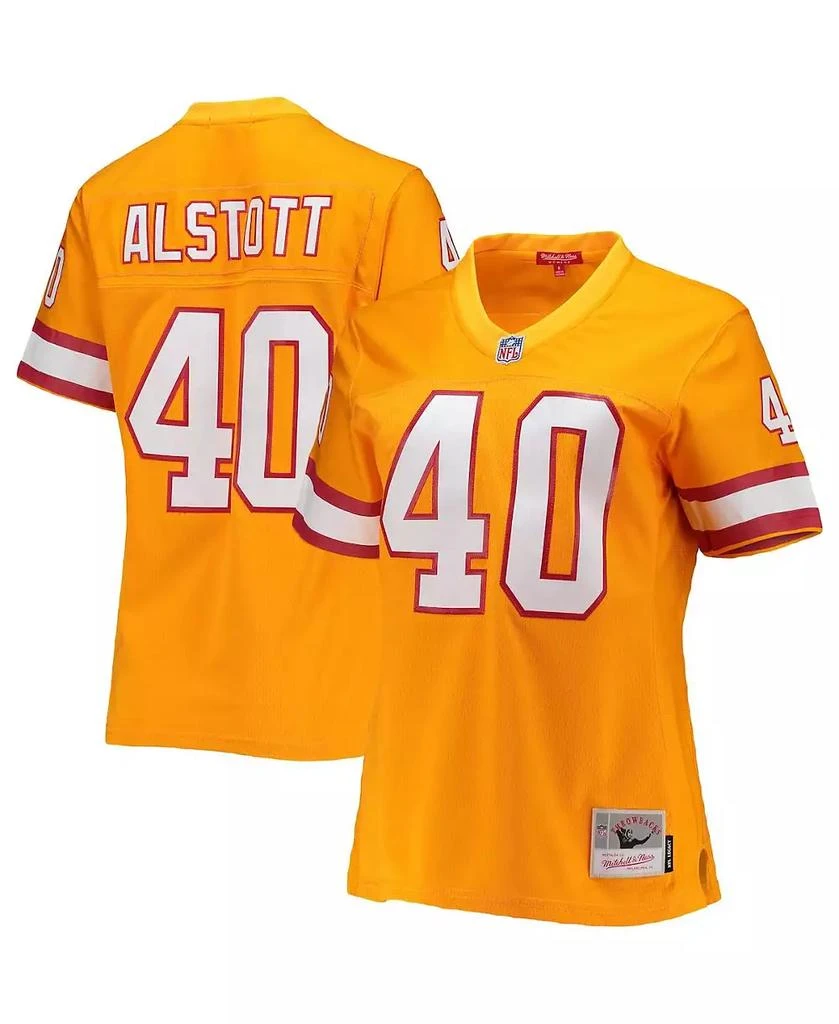 商品Mitchell & Ness|Women's Mike Alstott Orange Tampa Bay Buccaneers Legacy Replica Player Jersey,价格¥750,第1张图片