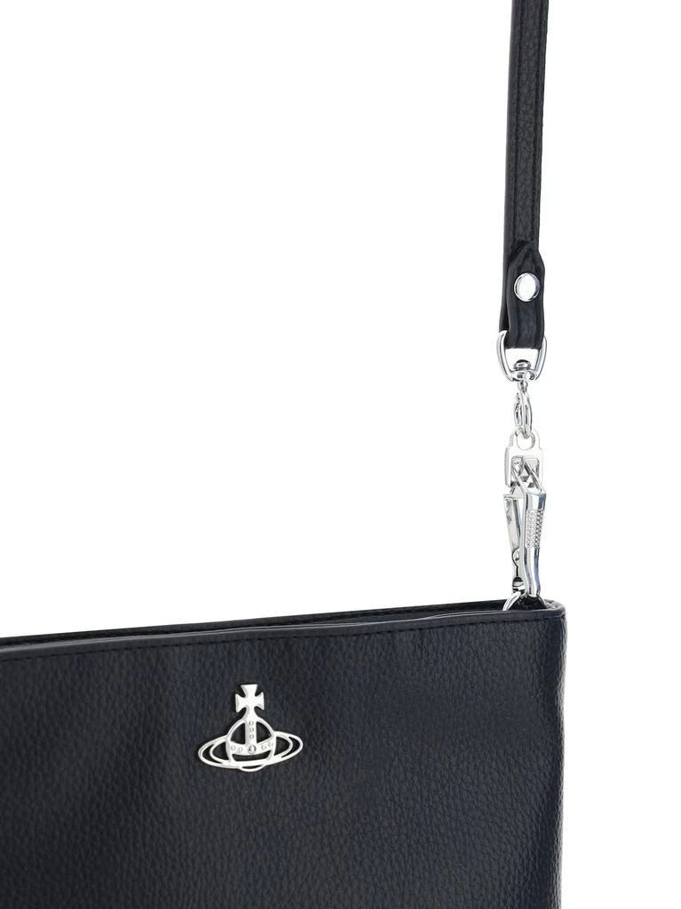 商品Vivienne Westwood|Vivienne Westwood Square Logo Plaque Crossbody Bag,价格¥2025,第4张图片详细描述