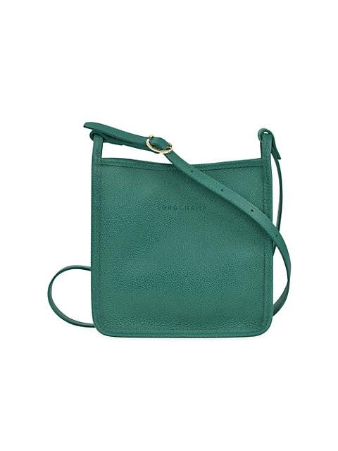 Longchamp | Small Le Foulonné Leather Crossbody Bag 1571.94元 商品图片