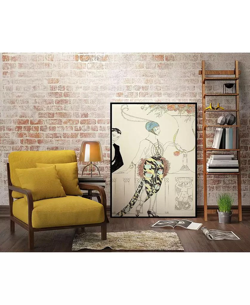 商品Giant Art|24" x 18" Arte Deco Fashion II Art Block Framed Canvas,价格¥1346,第5张图片详细描述