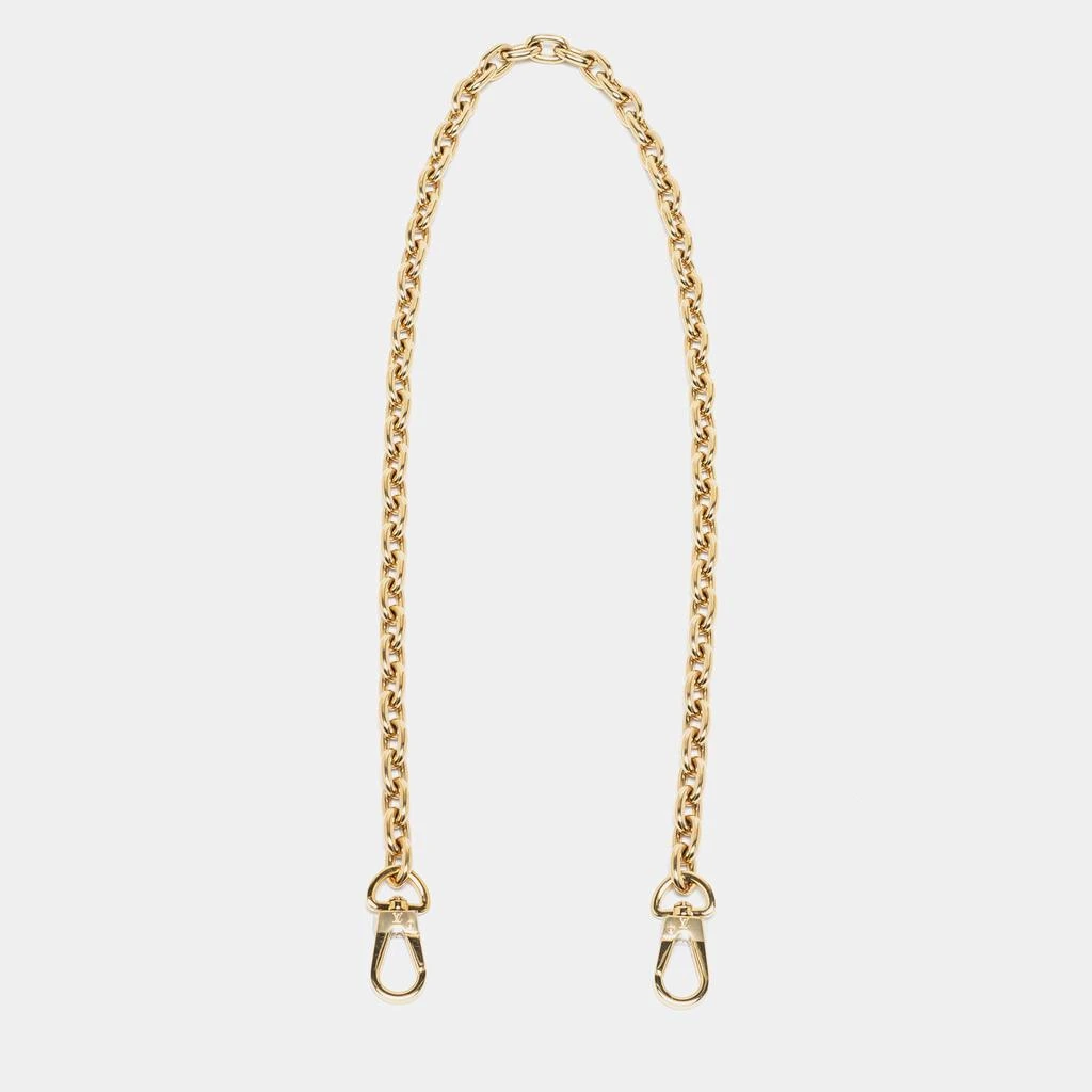商品[二手商品] Louis Vuitton|Louis Vuitton Gold Chain Link Shoulder Bag Strap,价格¥4331,第1张图片