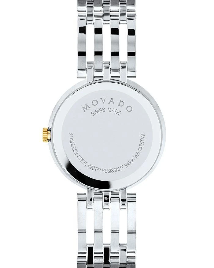 商品Movado|Esperanza Diamond Bezel Two-Tone Watch, 28mm,价格¥9749,第4张图片详细描述