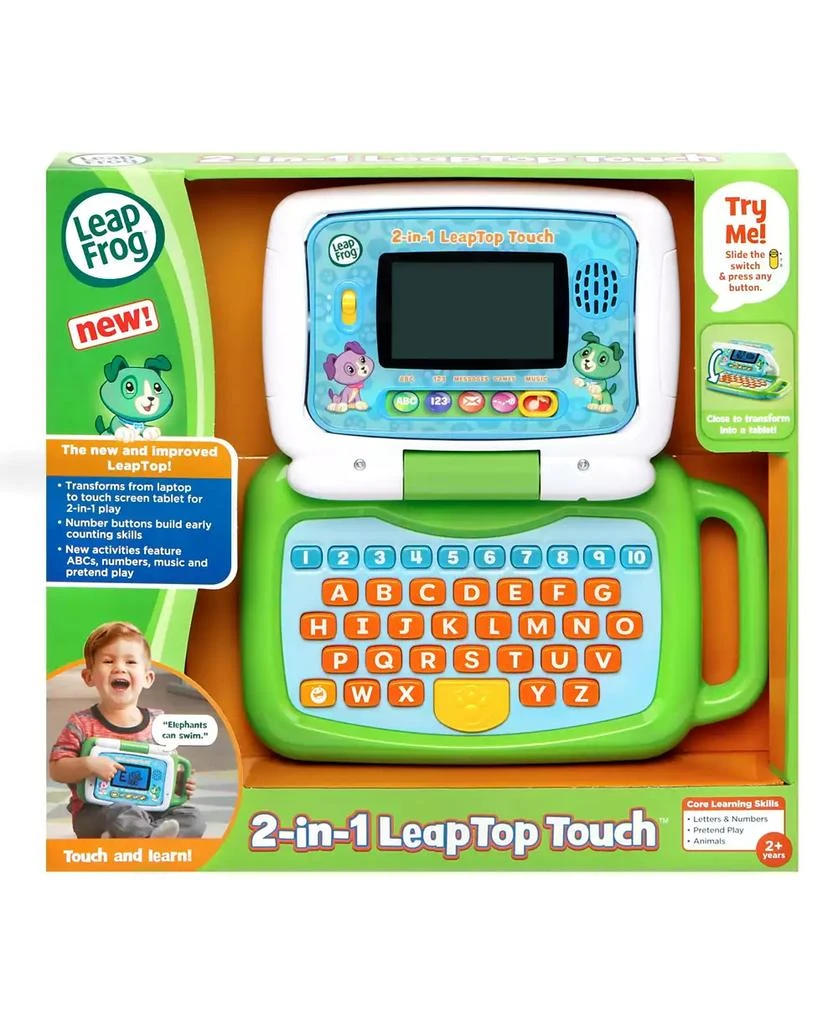 商品LeapFrog|2-in-1 LeapTop Touch™,价格¥135,第2张图片详细描述