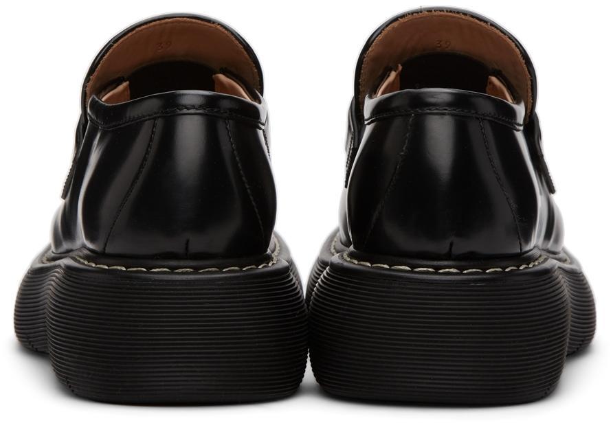 商品Bottega Veneta|Black Swell Loafers,价格¥8796,第6张图片详细描述