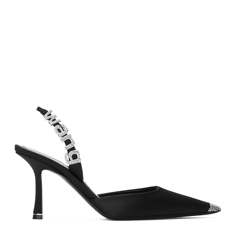 ALEXANDER WANG 黑色女士高跟鞋 30121P034-001商品第1张图片规格展示