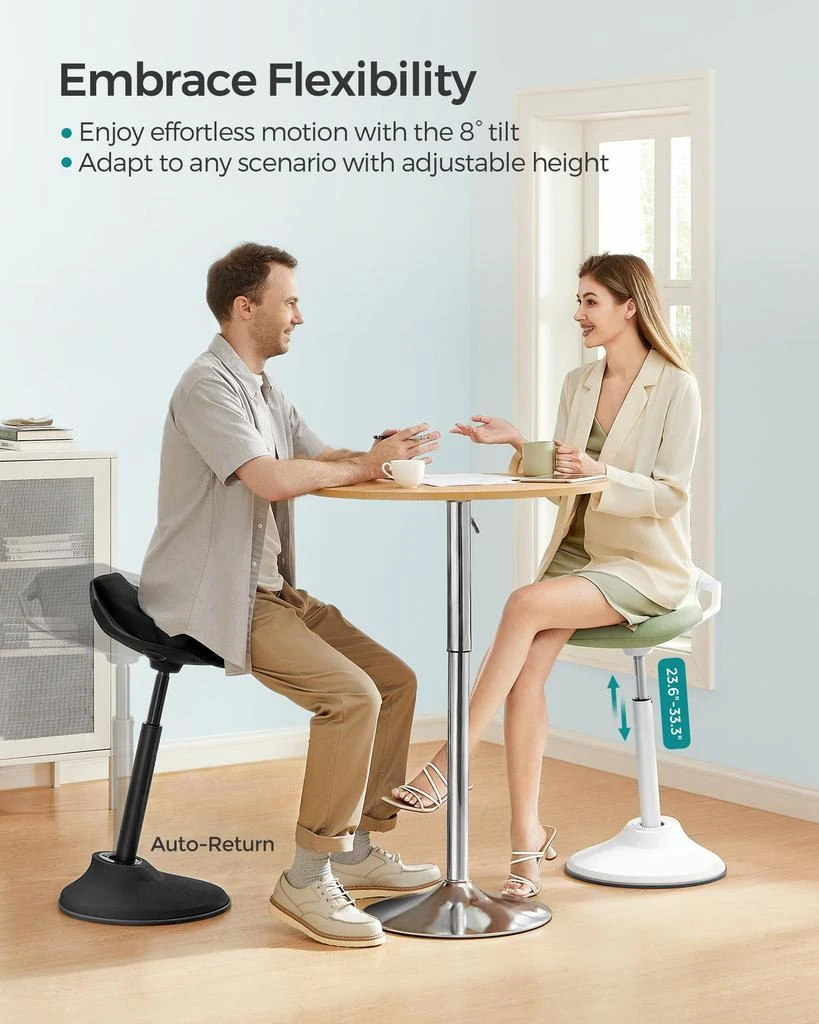 商品Hivvago|Adjustable Standing Desk Chair,价格¥1971,第2张图片详细描述