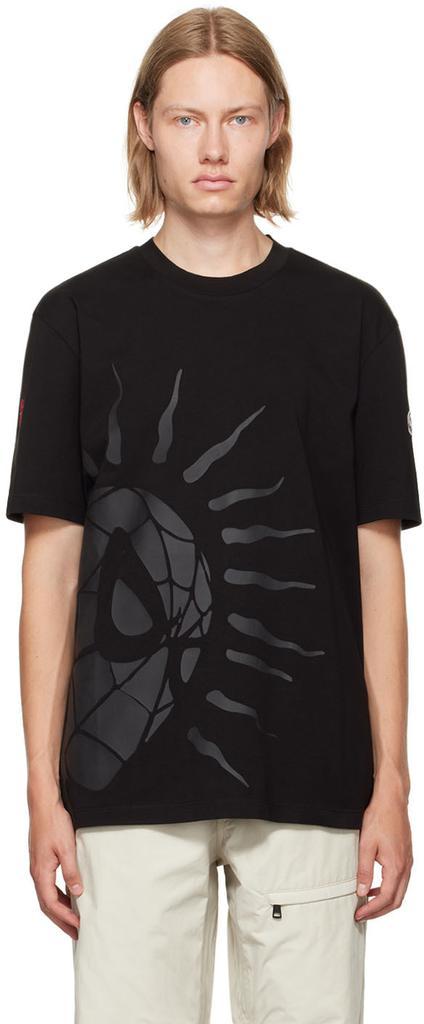商品Moncler|黑色 Spider-Man T 恤,价格¥2917,第1张图片