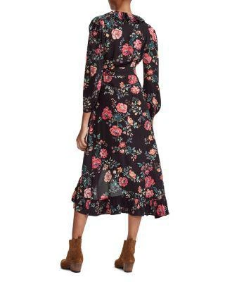 商品Maje|Rosetina Wrap Dress,价格¥990,第2张图片详细描述