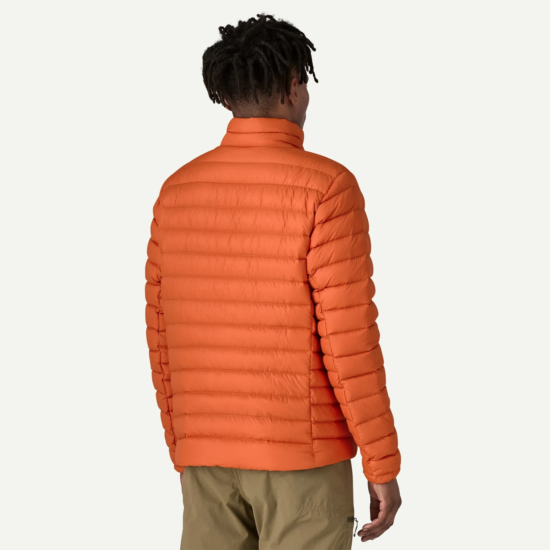 巴塔哥尼亚 品牌logo印花立领羽绒服 男款（香港仓发货） 商品