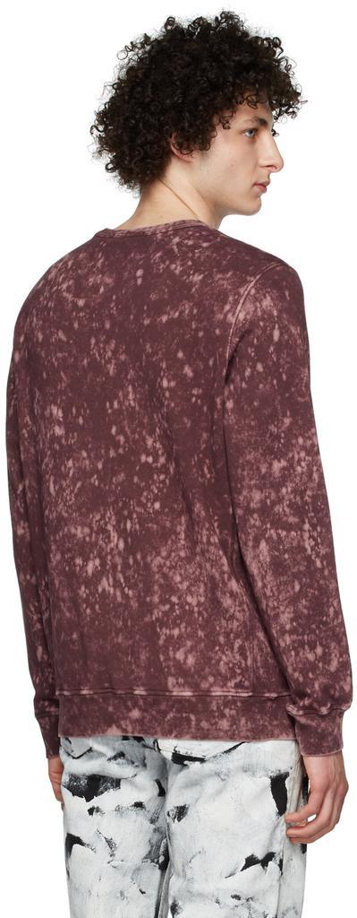 商品Stone Island|Burgundy Off-Dye OVD Sweatshirt,价格¥2803,第5张图片详细描述