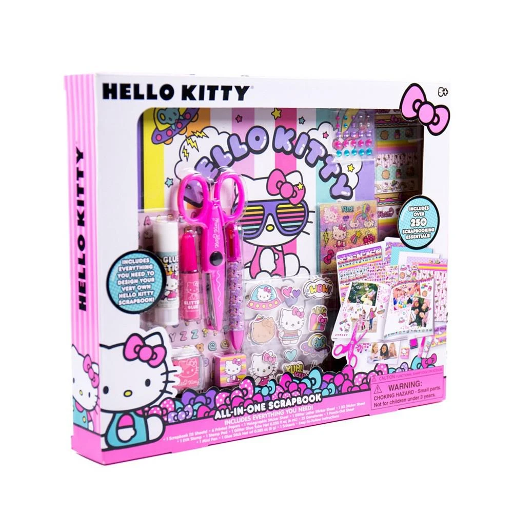 商品Hello Kitty|All-in-One DIY, Design Your Own Scrapbook with Essentials,价格¥158,第4张图片详细描述