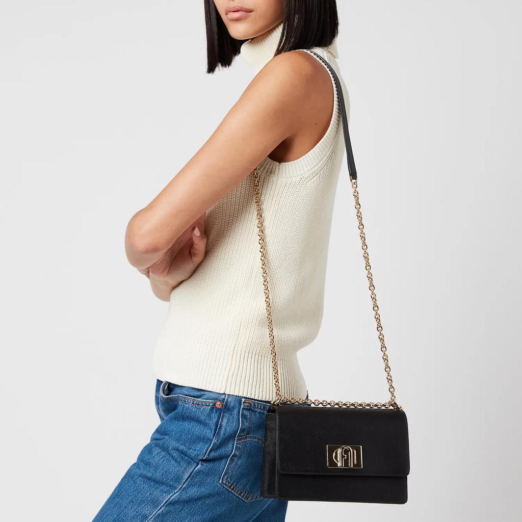 Furla Women's 1927 Mini Cross Body 20 Bag - Black商品第2张图片规格展示