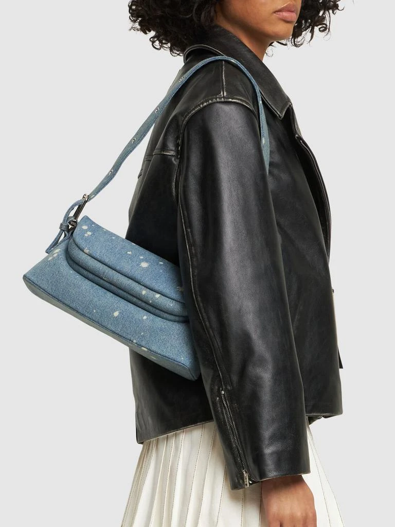 商品OSOI|Folder Brot Denim Shoulder Bag,价格¥1548,第1张图片详细描述
