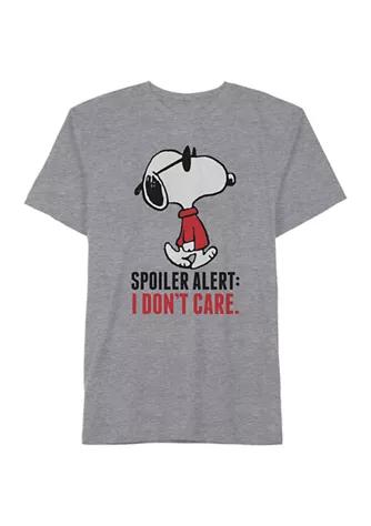 Don't Care Snoopy Graphic T-Shirt商品第1张图片规格展示