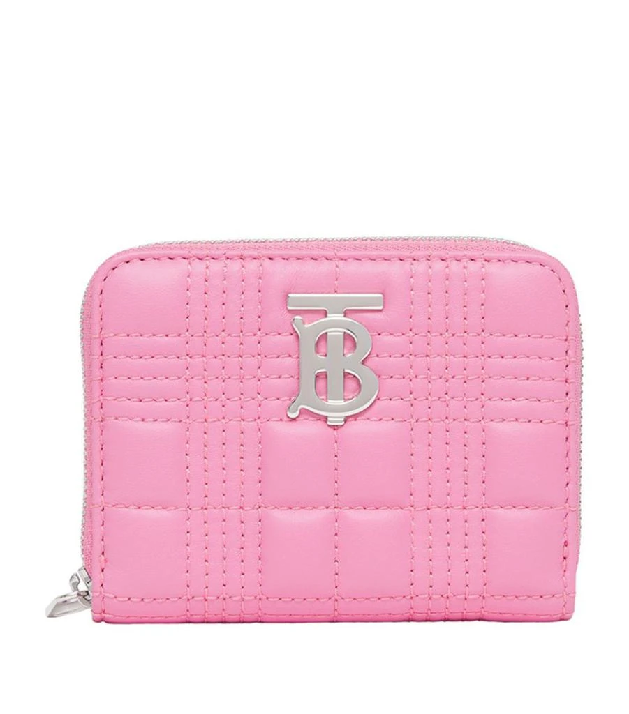 商品Burberry|Quilted Leather Lola Zip-Up Wallet,价格¥3755,第1张图片