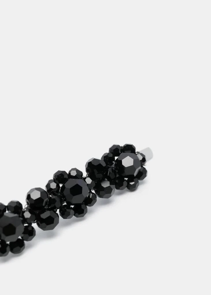 商品Simone Rocha|Simone Rocha Medium Black Flower Hair Clip,价格¥748,第3张图片详细描述