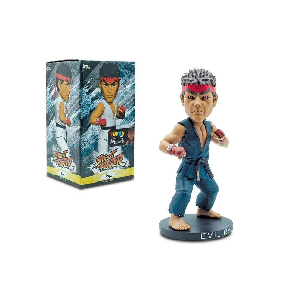 商品Icon Heroes|Street Fighter Evil Ryu 8-Inch Resin Bobblehead Figure Exclusive | Action Figure Statue, Desk Toy Accessories, Home Office Decor | Capcom Video Game Gifts and Collectibles,价格¥209,第2张图片详细描述
