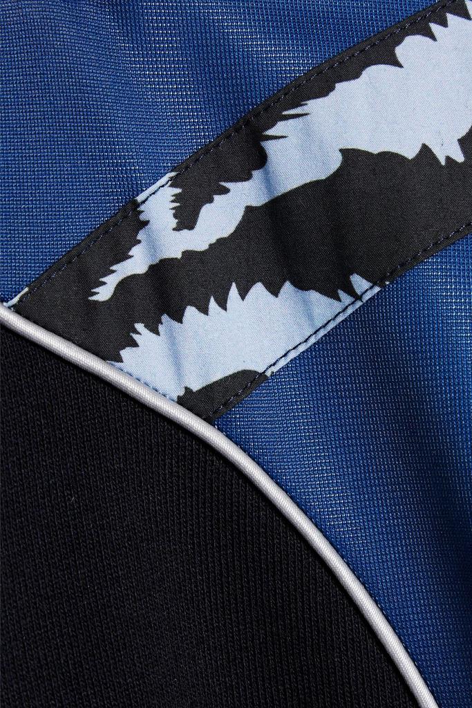 Cloudburst color-block jersey-paneled fleece sweatshirt商品第2张图片规格展示