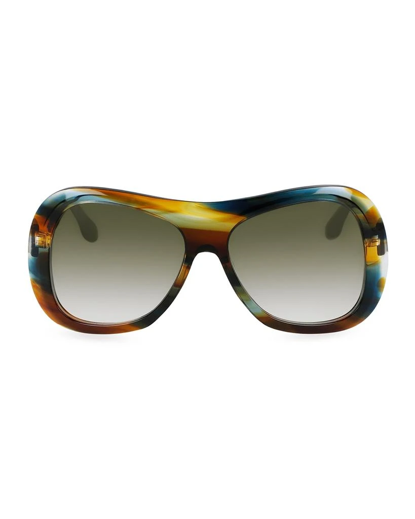 商品Victoria Beckham|Geometric Square Acetate Sunglasses,价格¥2883,第2张图片详细描述