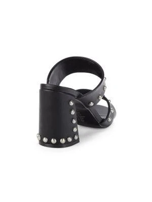 商品Charles David|Studded Block-Heel Sandals,价格¥240,第3张图片详细描述