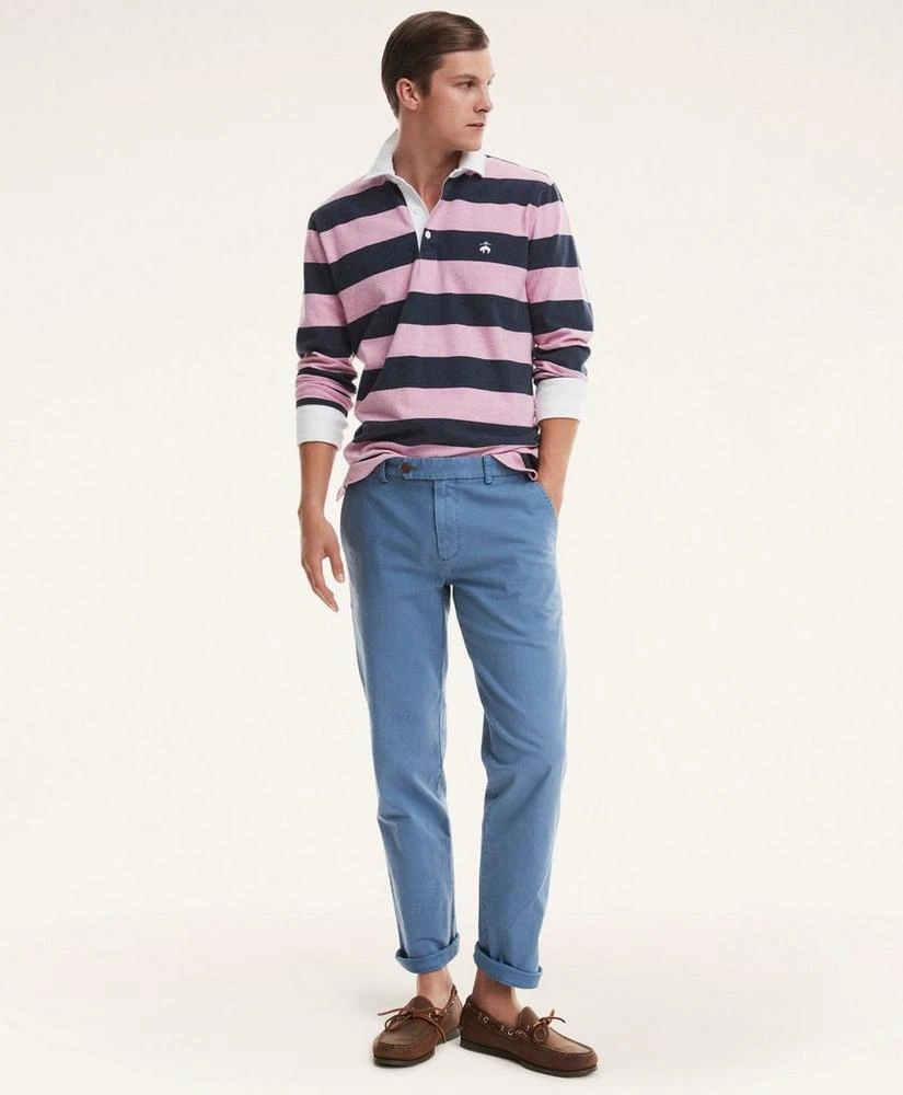 商品Brooks Brothers|Milano Slim-Fit Washed Canvas Chino Pants,价格¥375,第2张图片详细描述