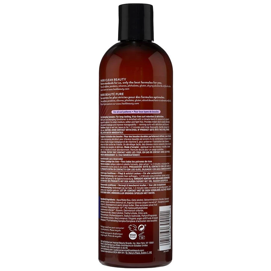 商品Hask|Curl Care Detangling Conditioner,价格¥32,第2张图片详细描述