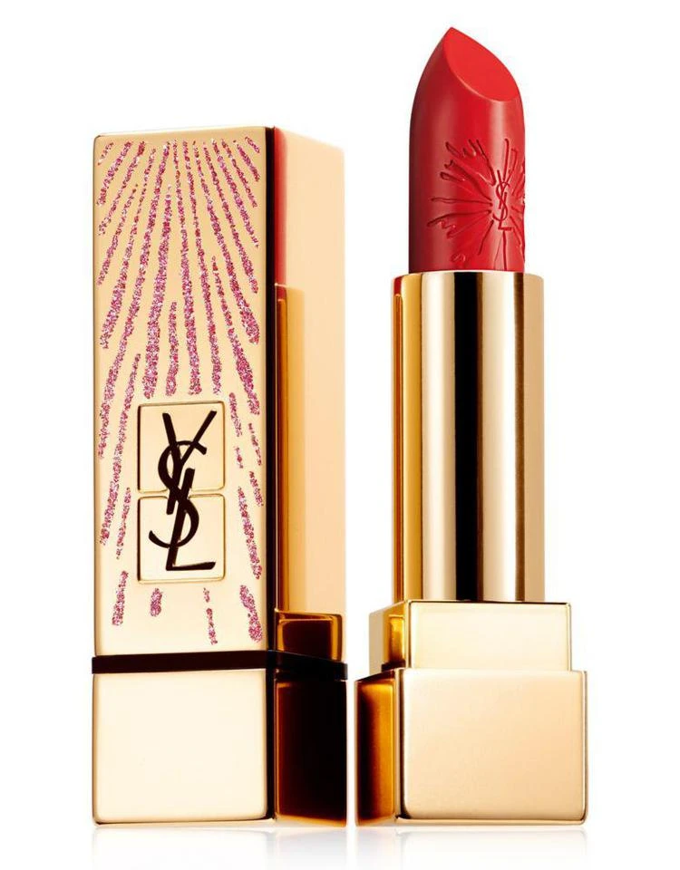 商品Yves Saint Laurent|纯口红圣诞限量版 (璀璨烟火) 3.9g,价格¥281,第2张图片详细描述