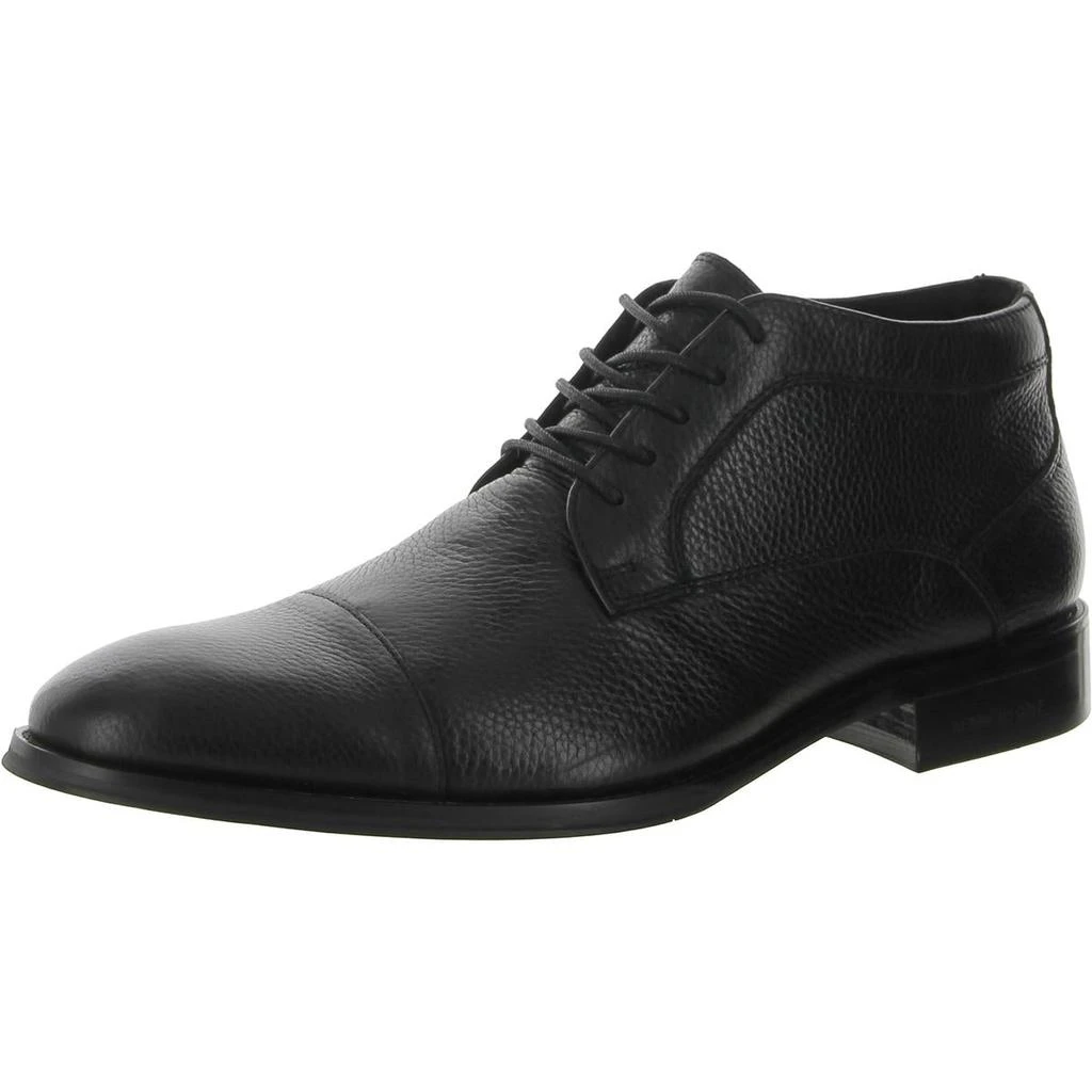 商品Kenneth Cole|Kenneth Cole New York Mens Tully Leather Comfort Ankle Boots,价格¥736,第1张图片