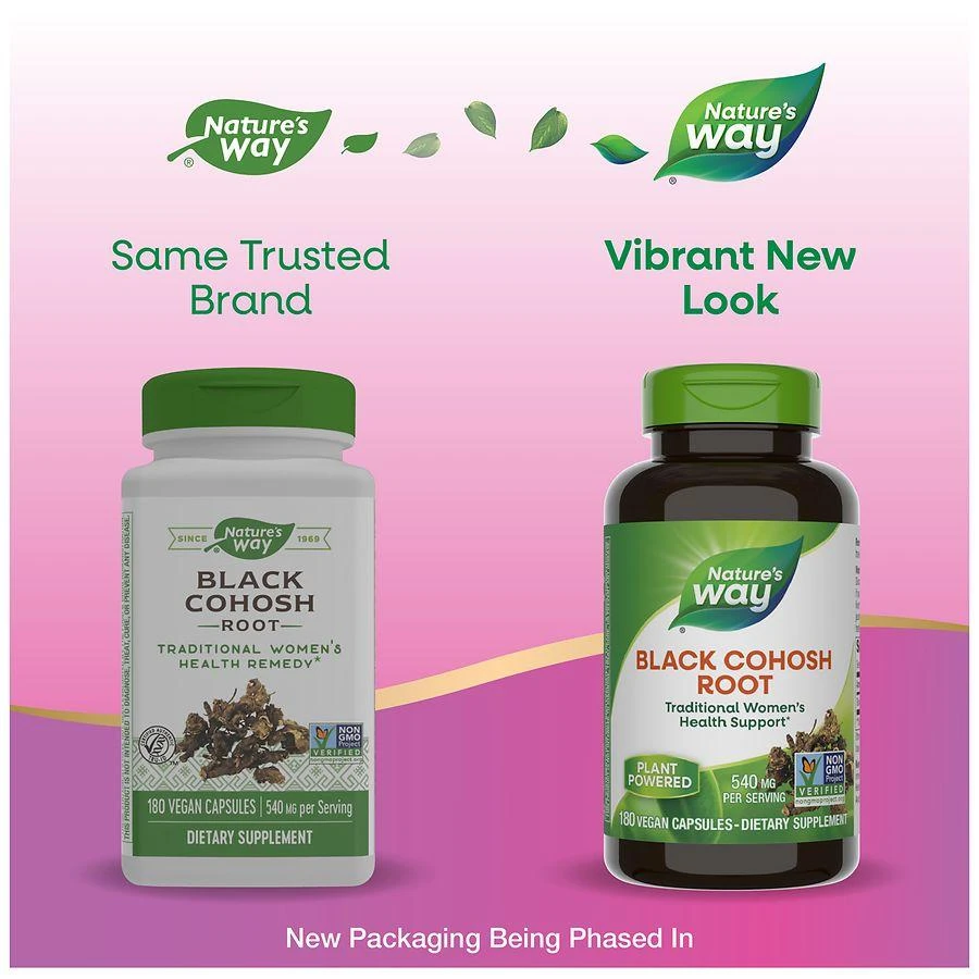 商品Nature's Way|Black Cohosh Root Capsules,价格¥116,第3张图片详细描述