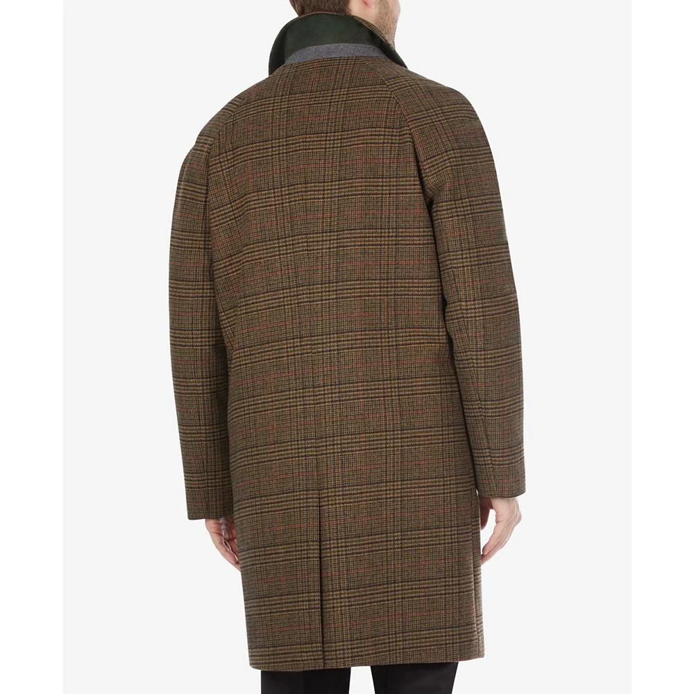 商品Ralph Lauren|男士 Luciano 经典版型棕色和黑色格纹大衣,价格¥3750,第2张图片详细描述