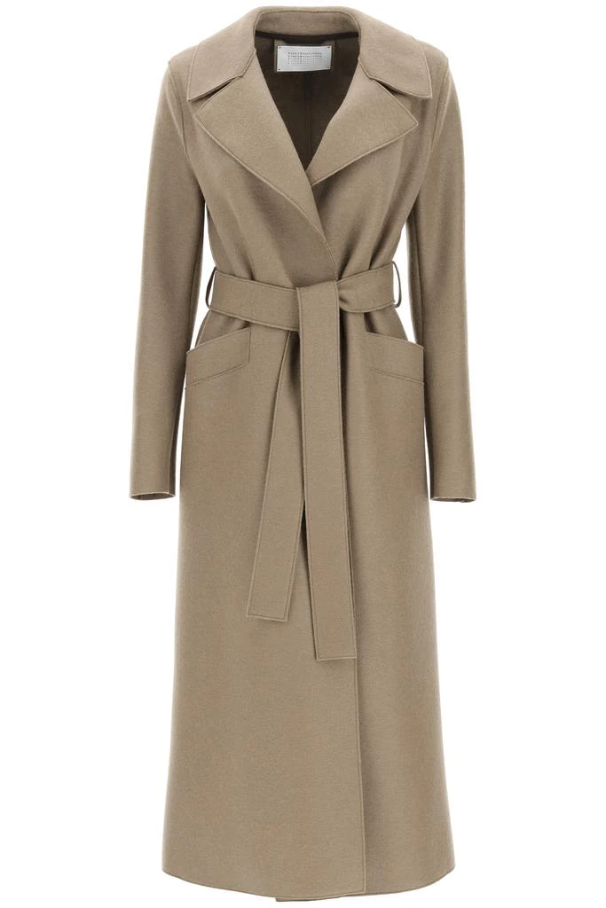 商品Harris Wharf London|long pressed wool coat,价格¥1805,第1张图片