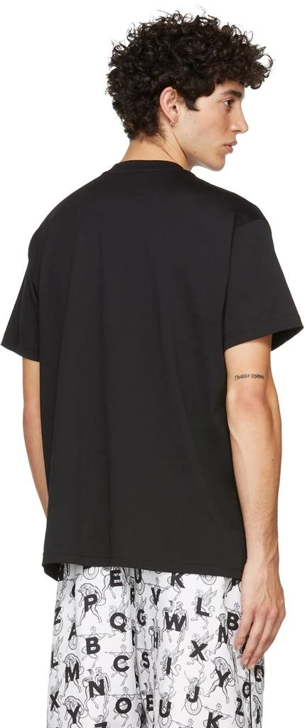商品Burberry|黑色 Mythical Alphabet 系列 Small TB 有机棉 T 恤,价格¥3865,第3张图片详细描述