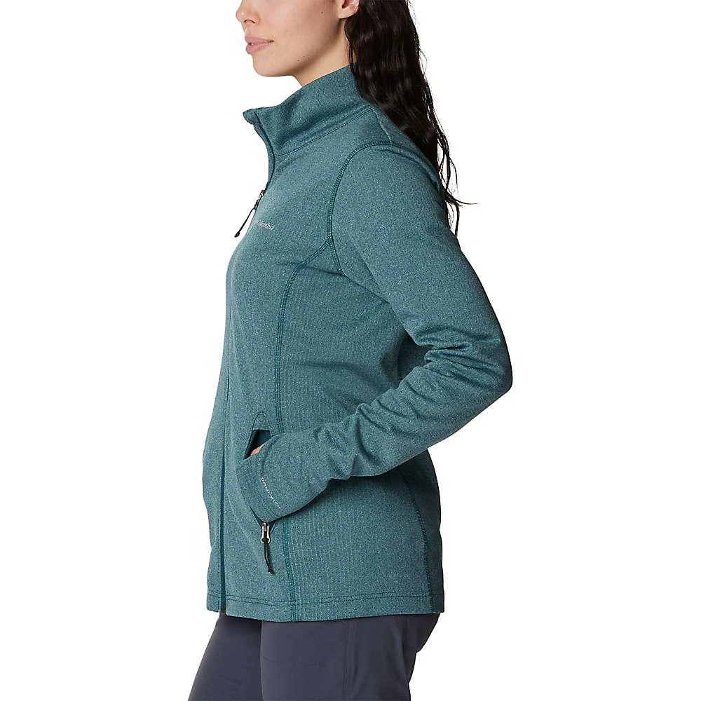 商品Columbia|Columbia Women's Park View Grid Fleece Full Zip Top,价格¥371,第3张图片详细描述