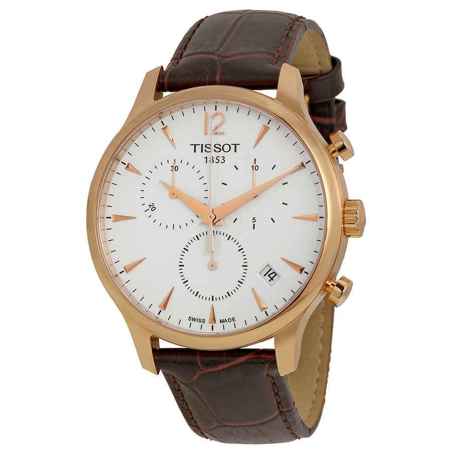 商品Tissot|天梭经典三眼表盘休闲男士腕表,价格¥2218,第1张图片