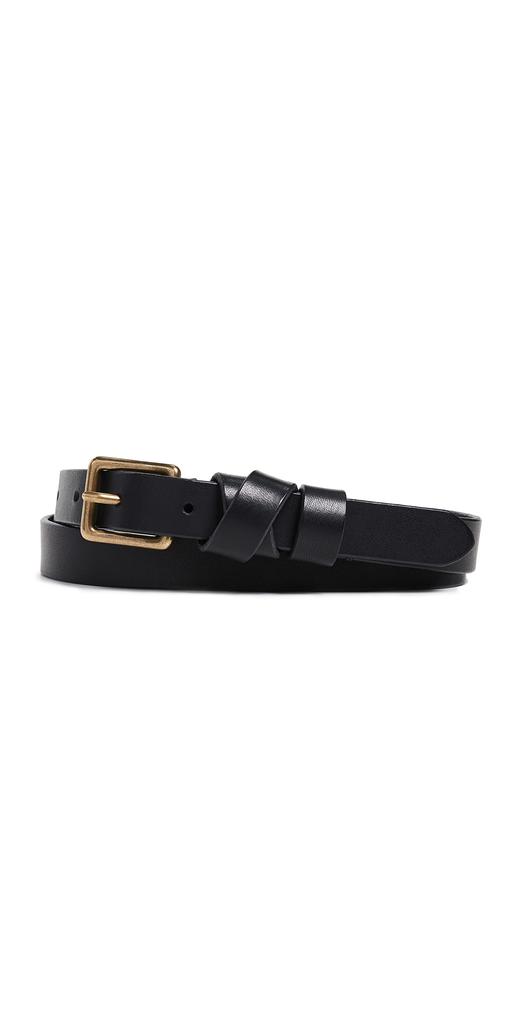 Madewell Leather Crisscross Skinny Belt商品第1张图片规格展示